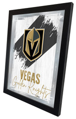 Vegas Golden Knights NHL Hockey Team Logo Bar Mirror