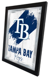 Tampa Bay Rays MLB Wall Logo Mirror