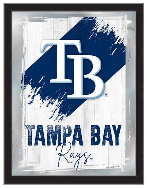 Tampa Bay Rays MLB Wall Logo Mirror
