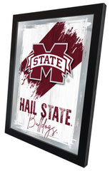 Mississippi State University NCAA College Team Wall Logo Mirror