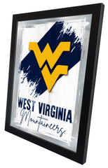 West Virginia University NCAA College Team Wall Logo Mirror
