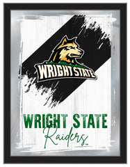 Wright State University NCAA College Team Wall Logo Mirror