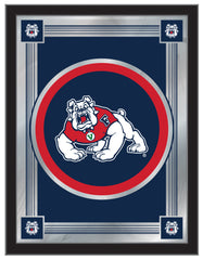 Fresno State University Logo Mirror | FSU Bulldogs Hanging Wall Decor