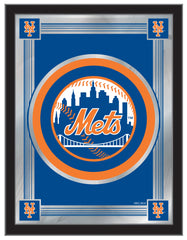 New York Mets MLB Logo Mirror
