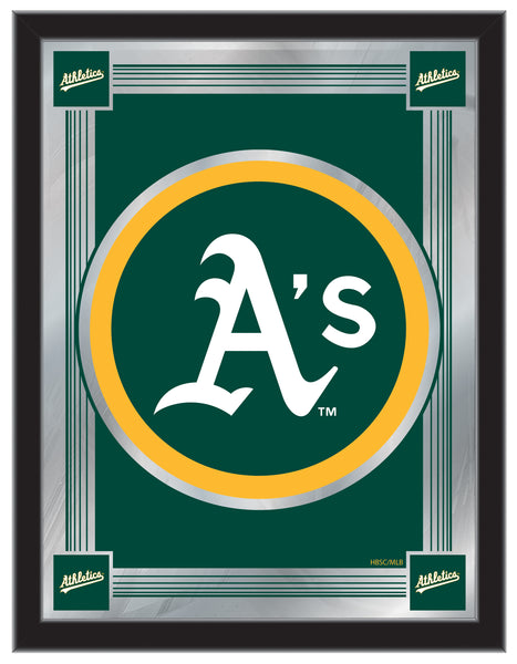 Oakland Athletics MLB Logo Mirror
