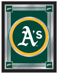 Oakland Athletics MLB Logo Mirror