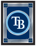 Tampa Bay Rays MLB Logo Mirror
