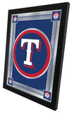 Texas Rangers MLB Logo Mirror