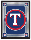Texas Rangers MLB Logo Mirror