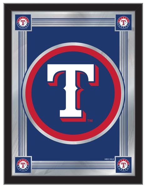 Texas Rangers MLB Logo Mirror