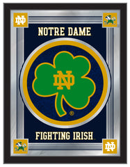 Notre Dame Fighting Irish Shamrock Logo Mirror