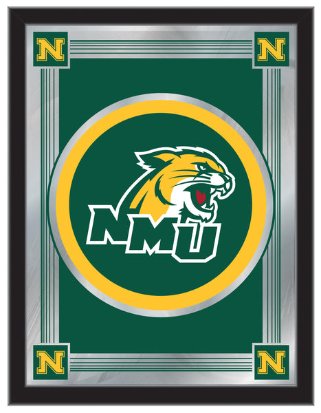Northern Michigan University Wildcats Logo Mirror