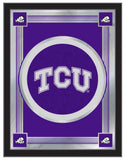 Texas Christian University Horned Frogs Logo Mirror