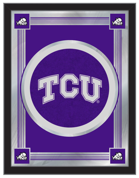 Texas Christian University Horned Frogs Logo Mirror