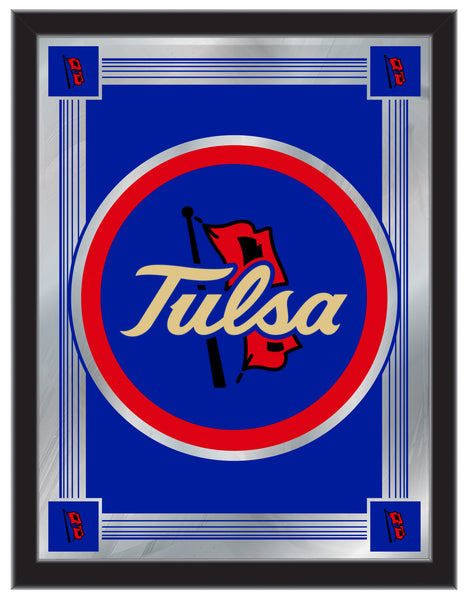 University of Tulsa Golden Hurricanes Logo Mirror