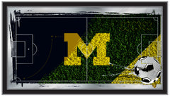 Michigan Wolverines Logo Soccer Mirror