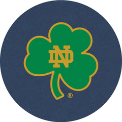 L214 Black Wrinkle Notre Dame Shamrock Pub Table