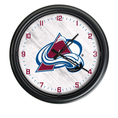 Colorado Avalanche Logo LED Clock | LED Outdoor Clock