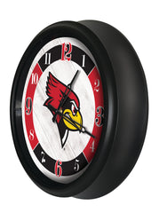 Illinois State Redbirds Logo LED Clock | LED Outdoor Clock