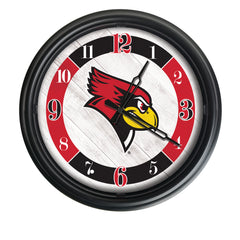 Illinois State Redbirds Logo LED Clock | LED Outdoor Clock