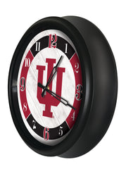 Indiana Hoosiers Logo LED Clock | LED Outdoor Clock
