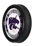 Kansas State Wildcats Logo LED Clock | LED Outdoor Clock