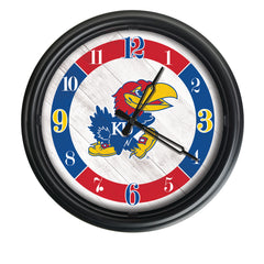 Kansas Jayhawks Logo LED Clock | LED Outdoor Clock