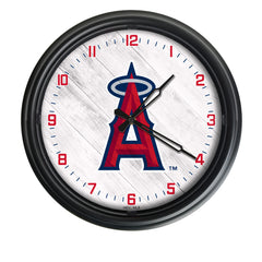 Los Angeles Angels Logo LED Clock | MLB LED Outdoor Clock
