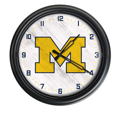 Michigan Wolverines Logo LED Clock | LED Outdoor Clock