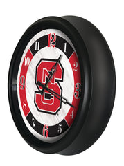 North Carolina State Wolfpack Logo LED Clock | LED Outdoor Clock