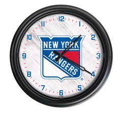 New York Rangers Logo LED Clock | LED Outdoor Clock
