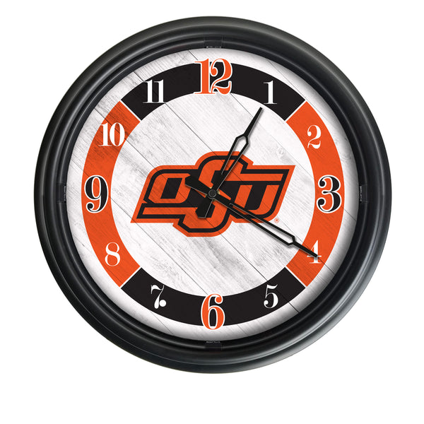 Oklahoma State Cowboys Logo LED Clock | LED Outdoor Clock