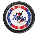 Tulsa Golden Hurricanes Logo LED Clock | LED Outdoor Clock