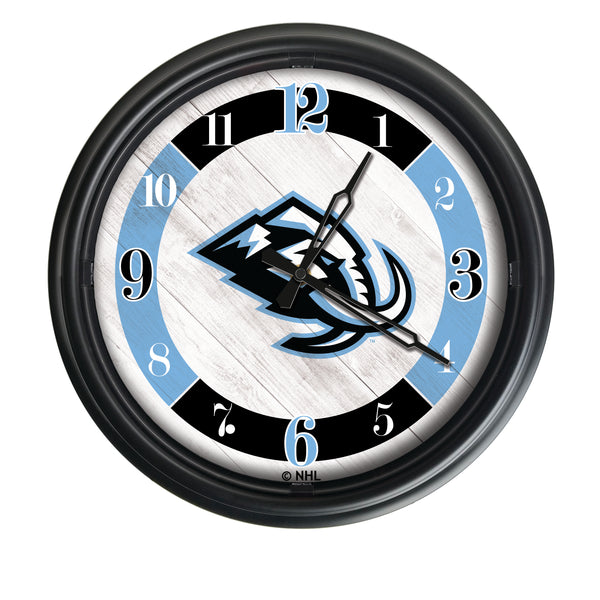 Utah Mammoth Logo LED Clock | LED Outdoor Clock