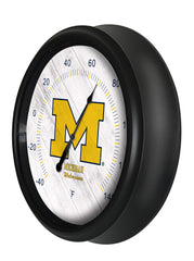 University of Michigan LED Thermometer | LED Outdoor Thermometer