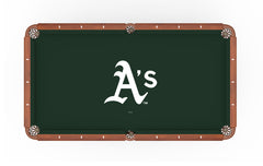 Oakland Athletics Major League Baseball Logo Billiard Cloth