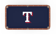 Texas Rangers Major League Baseball Logo Billiard Cloth
