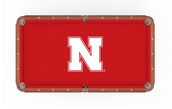 Nebraska Logo Billiard Cloth