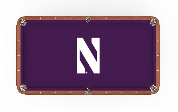 Northwestern Logo Billiard Cloth