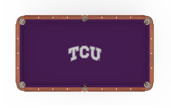 Texas Christian Logo Billiard Cloth