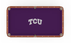 Texas Christian Logo Billiard Cloth