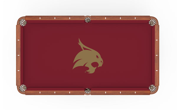Texas State Logo Billiard Cloth