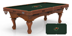 Minnesota Wild Logo Billiard Cloth
