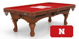 Nebraska Logo Billiard Cloth