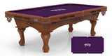 Texas Christian Logo Billiard Cloth