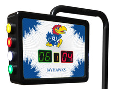 University of Kansas Jayhawks Logo Electronic Shuffleboard Table Scoring Unit