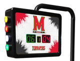 Maryland Terps Laser Engraved Shuffleboard Table | Game Room Tables