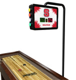 North Carolina State Wolfpack Laser Engraved Shuffleboard Table | Game Room Tables