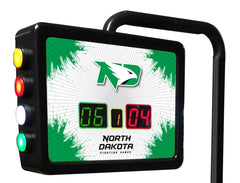 University of North Dakota Fighting Hawks Logo Electronic Shuffleboard Table Scoring Unit
