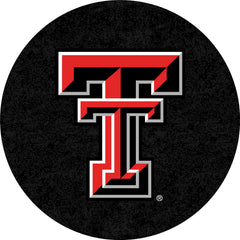 L214 Black Wrinkle Texas Tech Red Raiders Pub Table